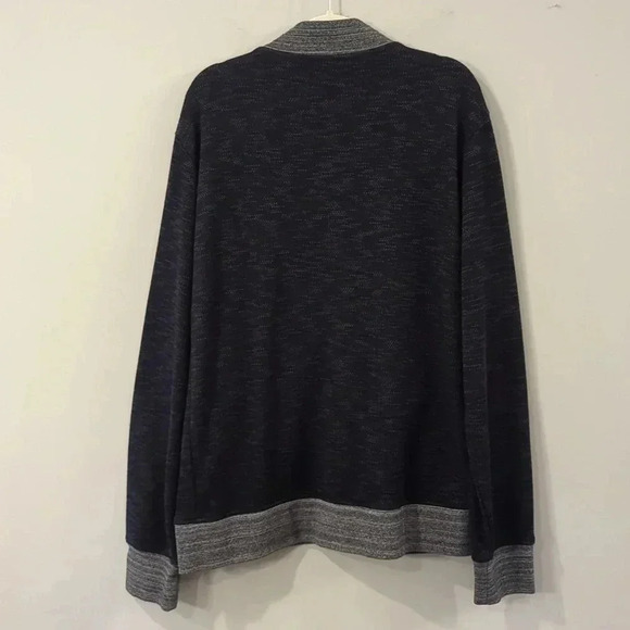 Rodd & Gunn Cardigan‎ Sweater Full Zip Italian Yarn size 2XL Blue & Gray - Picture 9 of 16